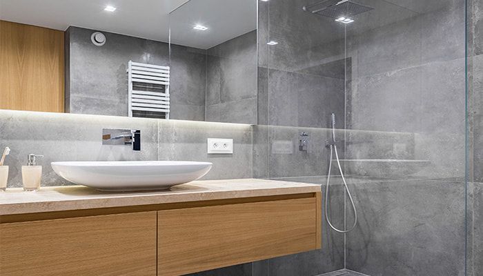 Bathroom renovation ideas at Twin Cities Glass and Aluminium Townsville